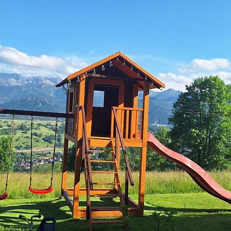 Domki Widokowe Wooden Luxury Chalet & Jacuzzi Zab Esterno foto