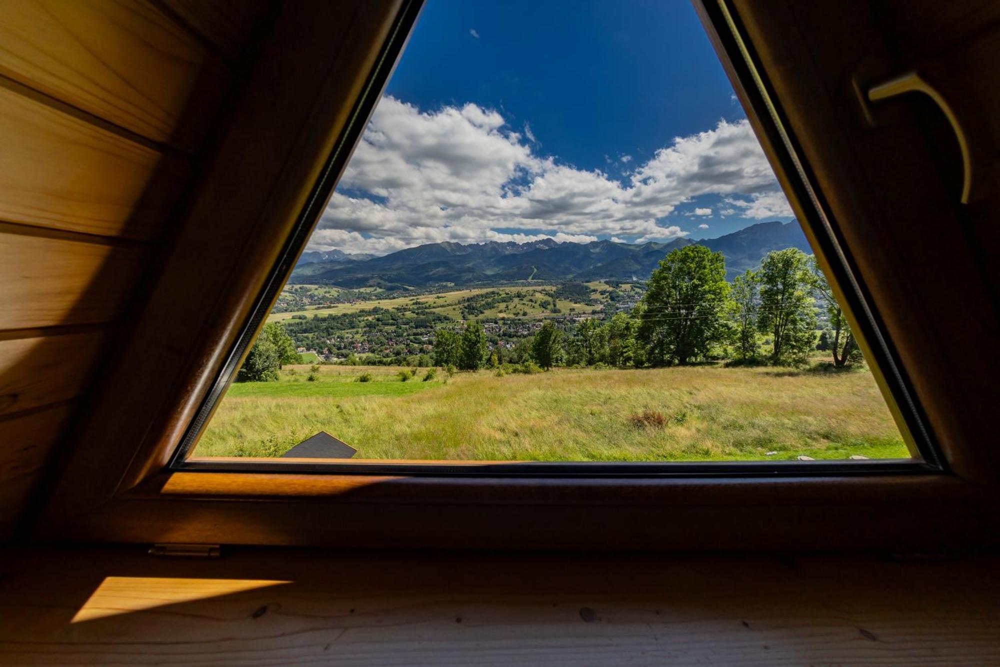 Domki Widokowe Wooden Luxury Chalet & Jacuzzi Zab Camera foto